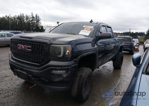 2016 GMC Sierra 1500 из США, поврежденный, VIN 1GTV2LEC3GZ239407